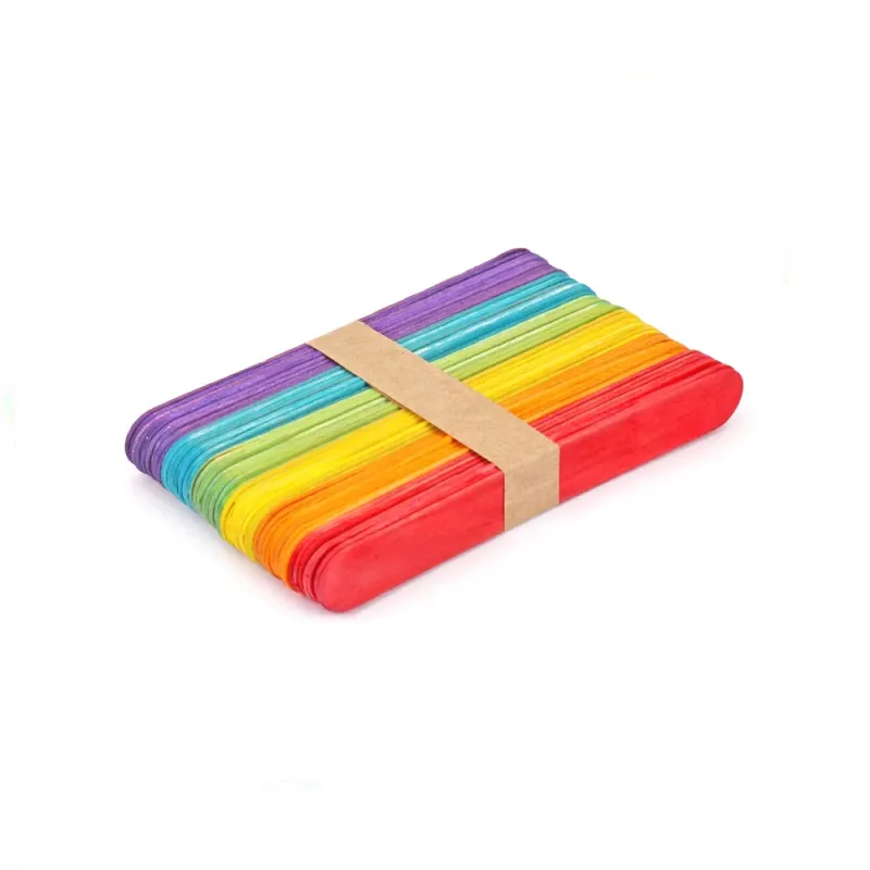 Foska - Γλωσσοπίεστρα Χρωματιστά 150x18x1.6mm 50 Τεμ GY2007