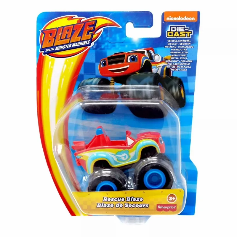 Fisher Price Blaze - Die Cast, Rescue Blaze GYC98 (CGF20)