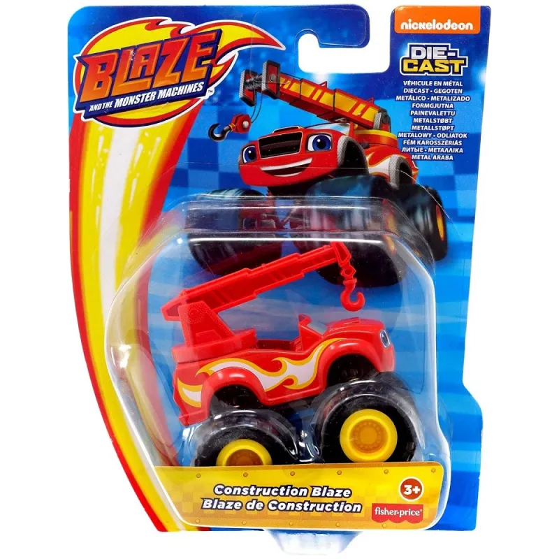 Fisher Price Blaze - Die Cast, Construction Blaze GYD02 (CGF20)