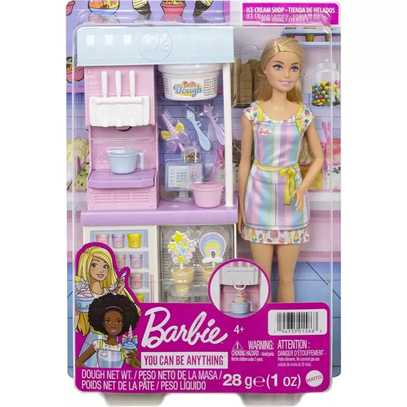 Mattel Barbie - Εργαστήριο Παγωτού HCN46