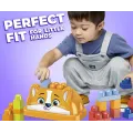 Fisher Price - Mega Blocks, Κουβαδάκι Με Τουβλάκια 25 Τμχ, Σκυλάκι HDK81 (GCT46)