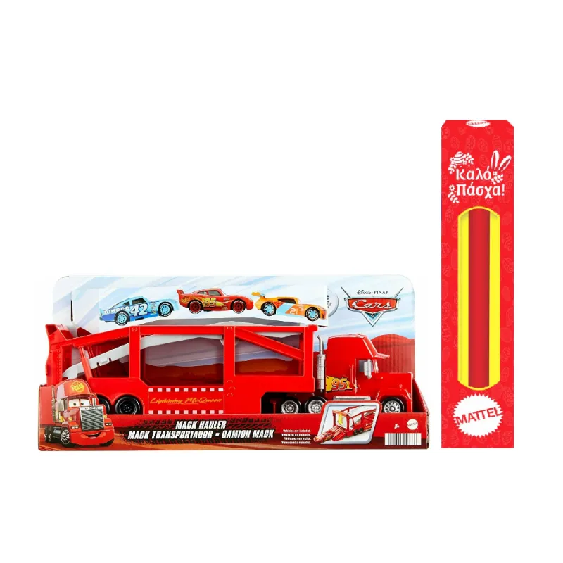 Παιχνιδολαμπάδα Mattel Cars - Μack Value Hauler HDN03