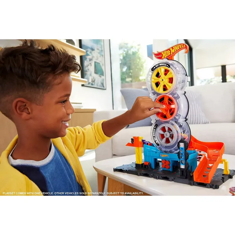 Mattel Hot Wheels - City, Super Twist Tire Shop HDP02