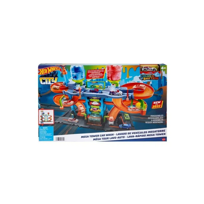 Mattel Hot Wheels - Χρωμοκεραυνοί Πλυντήριο HDP05