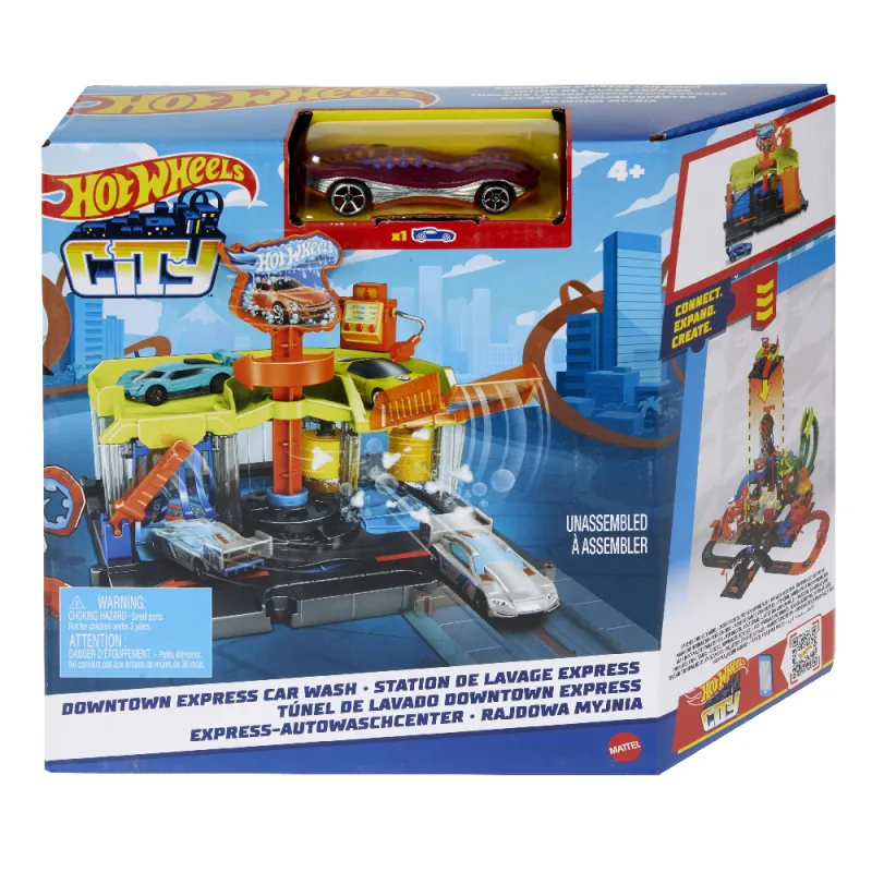 Mattel Hot Wheels - City, Downtown Express Car Wash HDR27 (HDR24)