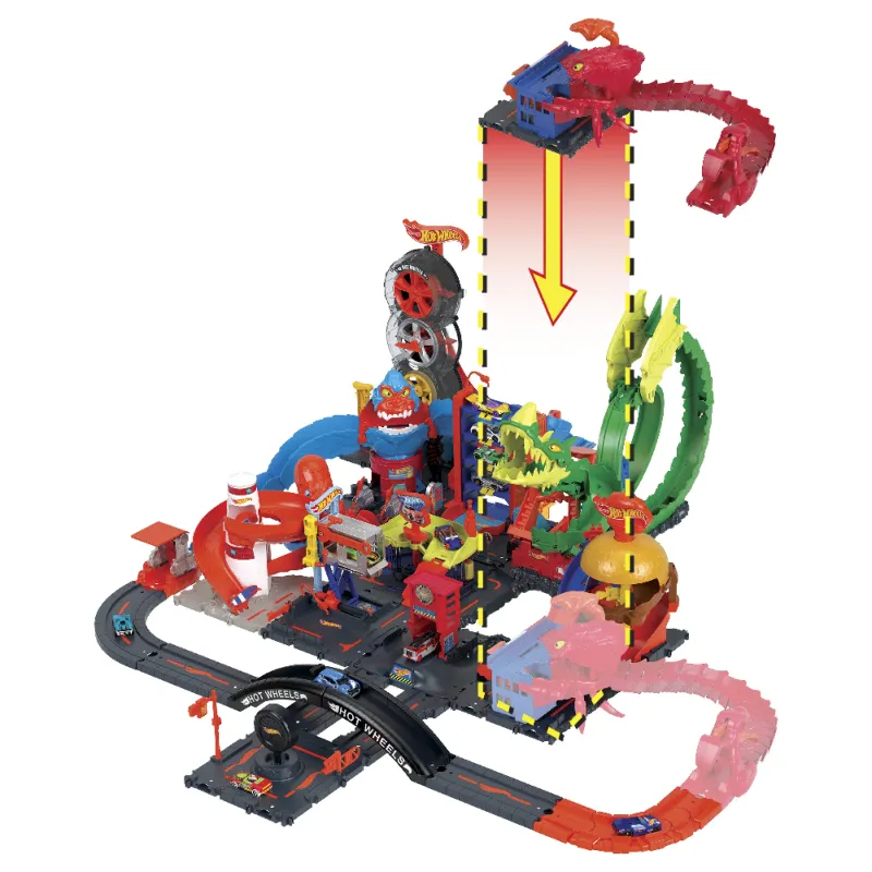Mattel Hot Wheels City - Με Θηρία, Scorpion Flex Attack HDR32 (HDR29)
