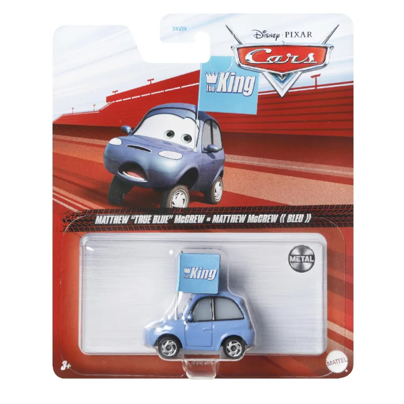 Mattel Cars - Αυτοκινητάκι, Mathew True Blue Mccrew HFB43 (DXV29)