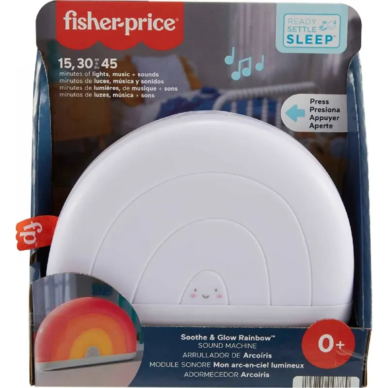 Fisher Price - Soothe And Glow Rainbow Μουσικό Κουτί Ουράνιο Τόξο HGB91