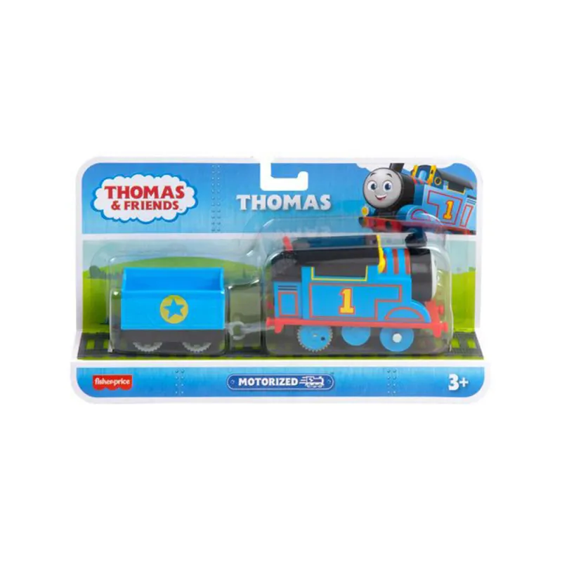 Fisher Price Thomas & Friends - Μηχανοκίνητο Τρένο Με Βαγόνι, Thomas HHD44 (HFX94/HFX96)