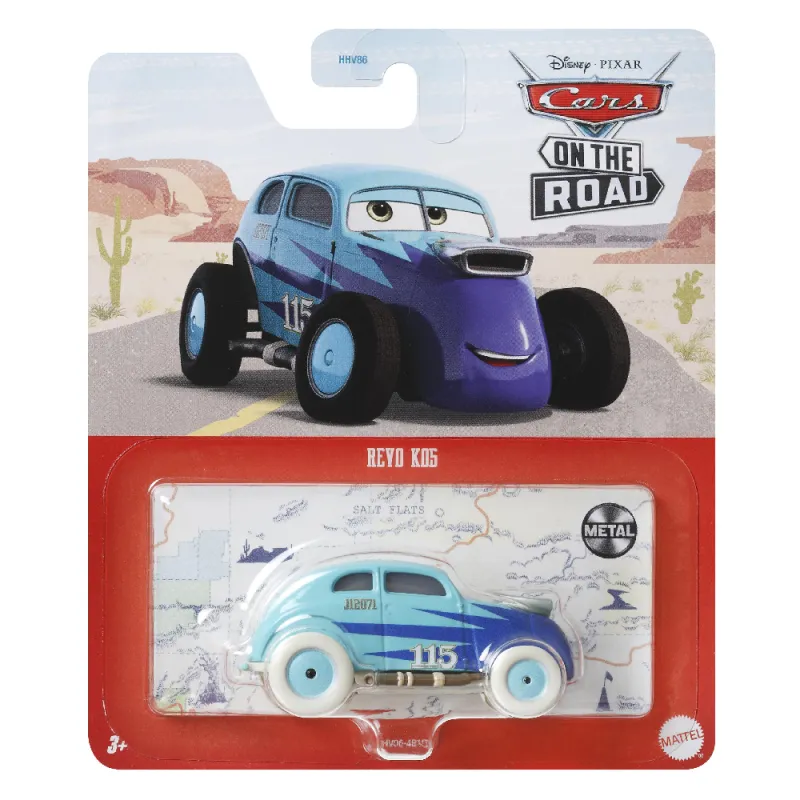 Mattel Cars - Αυτοκινητάκι, On The Road, Revo Kos HHV06 (DXV29)