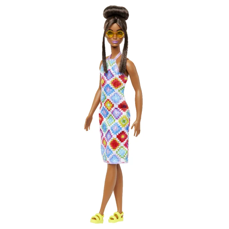 Mattel Barbie - Fashionistas Doll, No.210 Diamond Crochet HJT07 (FBR37)