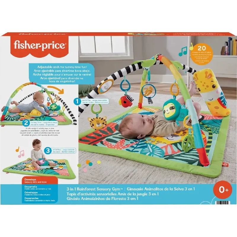 Fisher-Price - Γυμναστήριο Τροπικό Δάσος 3 Σε 1 HJW08