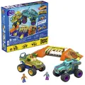 Mattel Hot Wheels - Monster Trucks, Mega Bloks, Boneyard Stunt Course HKF89