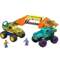 Mattel Hot Wheels - Monster Trucks, Mega Bloks, Boneyard Stunt Course HKF89