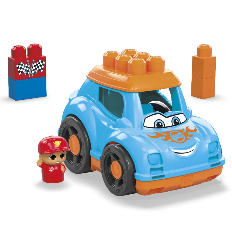Fisher Price - Mega Bloks, Ricky Race Car HKN41 (CND62)