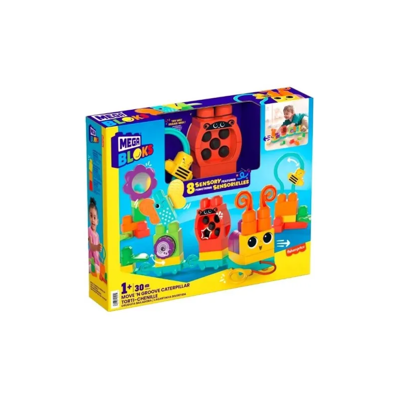 Mattel Paw Patrol - Mega Bloks, Sensory Line, Κάμπια HKN44