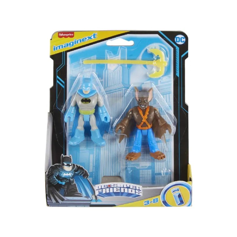 Fisher Price - Imaginext, DC Super Friends, Batman & Man-Bat HKN48 (M5645)