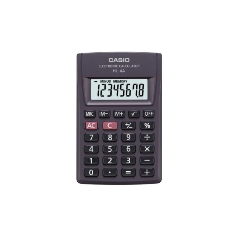 Casio - Αριθμομηχανή HL-4A