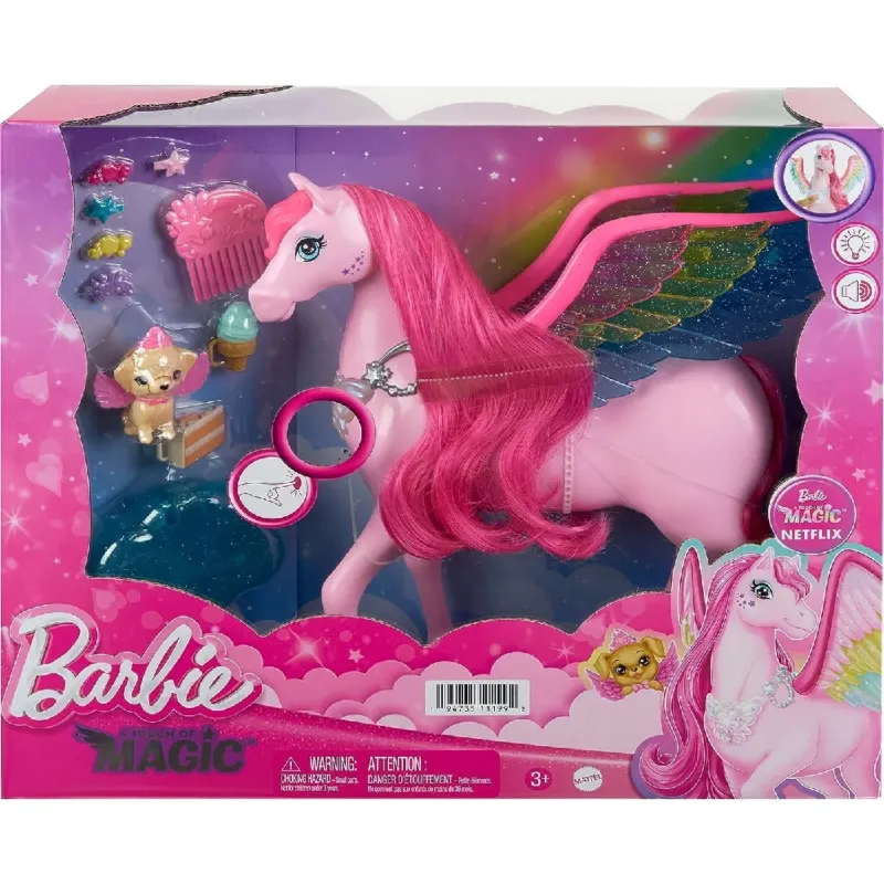 Mattel Barbie - A Touch Of Magic Μαγικός Πήγασος HLC40