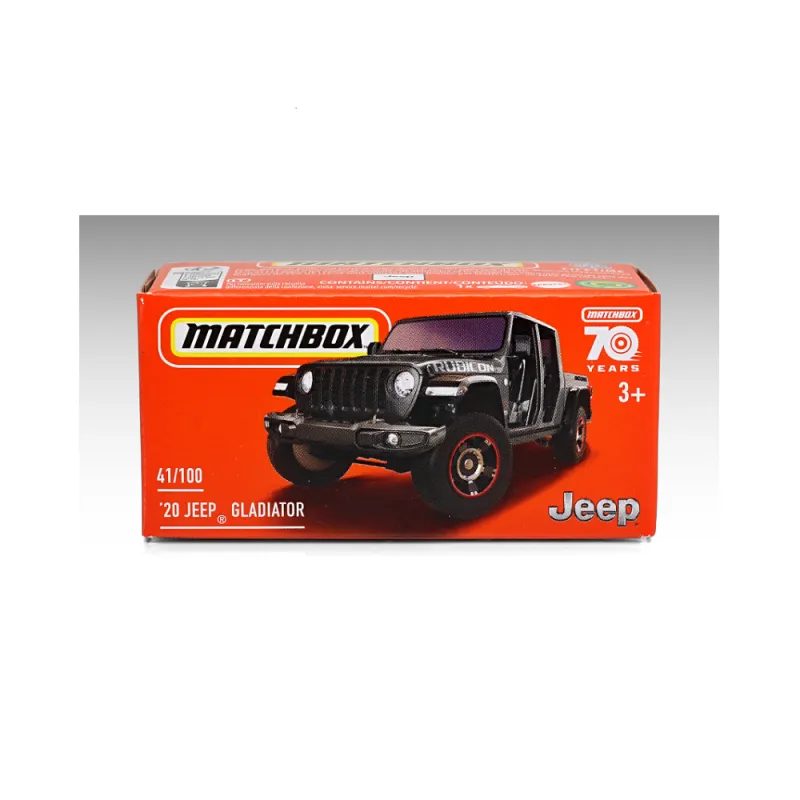 Mattel Matchbox - Αυτοκινητάκι Σε Κουτί, 20΄ Jeep Gladiator (41/100) HLF29 (DNK70)