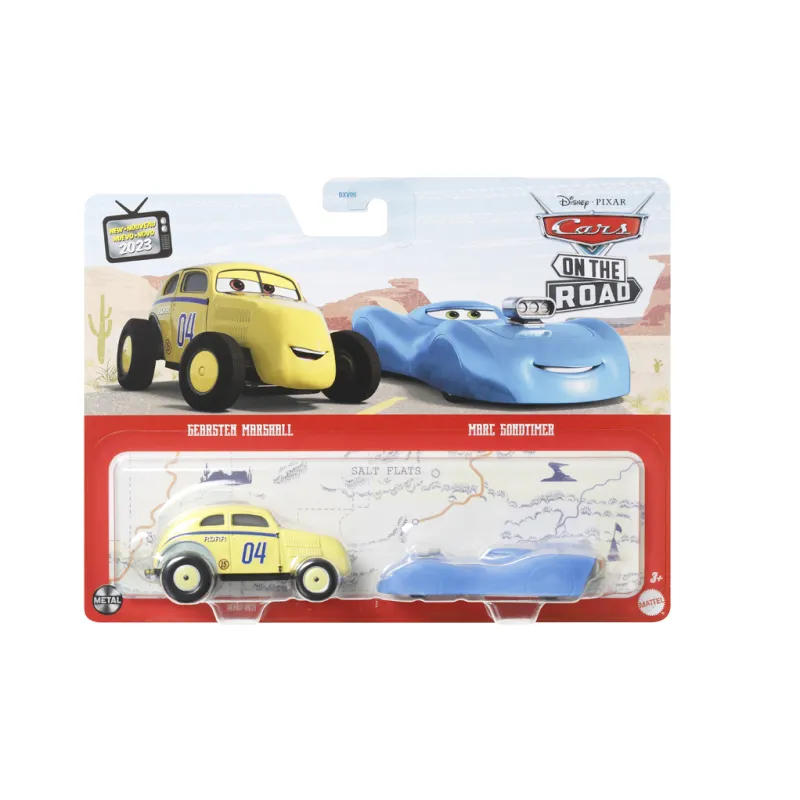 Mattel Cars - Σετ Με 2 Αυτοκινητάκια, Gearsten & Marc Sondtimer HLH67 (DXV99)