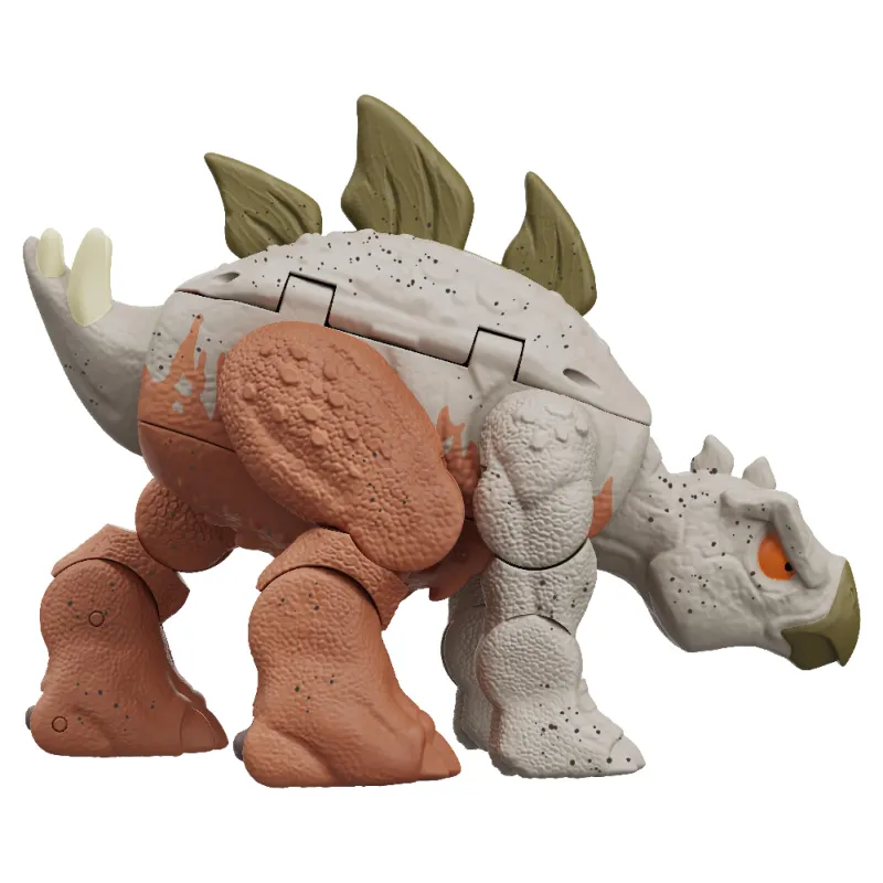 Mattel Jurassic World - Fierce Changers, Δεινόσαυροι 2 Σε 1, Carnotaurus & Stegosaurus HLP07 (HLP05)