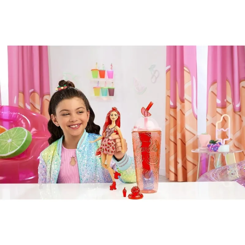 Mattel Barbie - Pop Reveal, Καρπούζι Fruit Series Με 8 Εκπλήξεις HNW43 (HNW40)