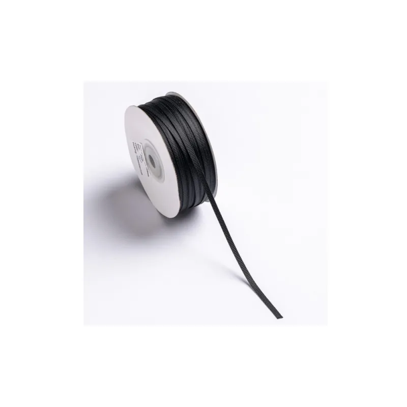 Kyriacou - Κορδέλα Gros 3mmX100M, Black JGROXXXX-XX3100-06XXXX