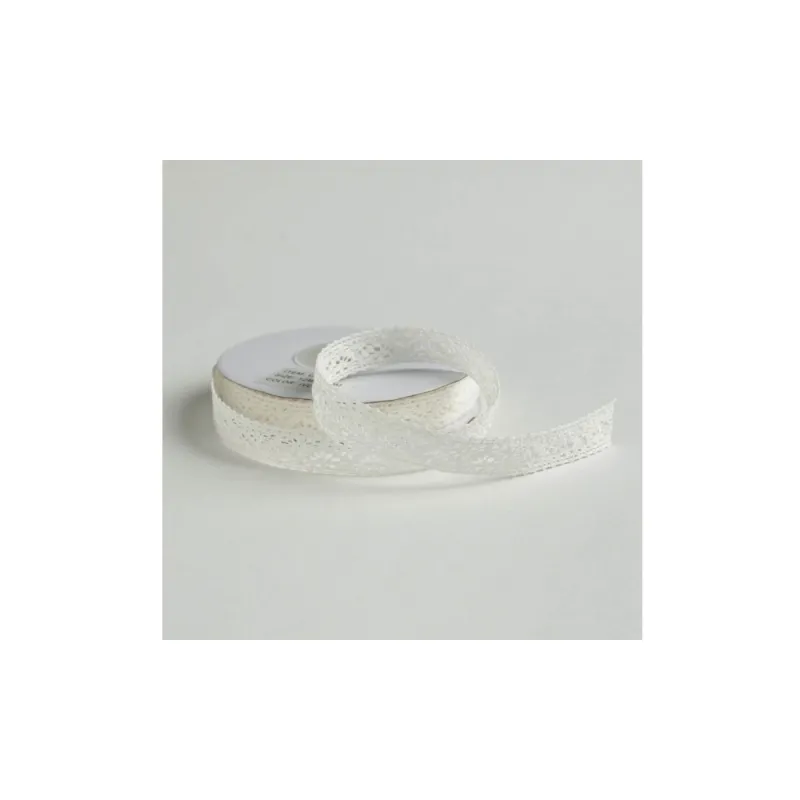 Kyriacou - Κορδέλα Δαντέλα 12mmX10M Ivory JLACXXXX-X12X10-02XXXX