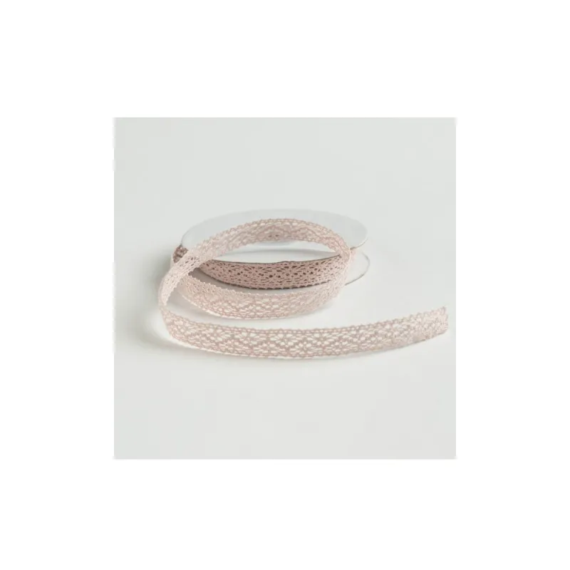 Kyriacou - Κορδέλα Δαντέλα 12mmX10M, Ant Mauve JLACXXXX-X12X10-27XXXX