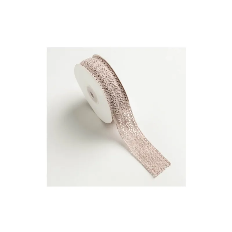 Kyriacou - Κορδέλα Δαντέλα 32mmX10M, Ant Mauve JLACXXXX-X32X10-27XXXX