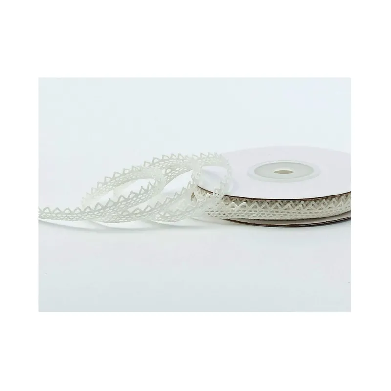 Kyriacou - Κορδέλα Δαντέλα 8mmX10M, Ivory JLACXXXX-XX8X10-02XXXX