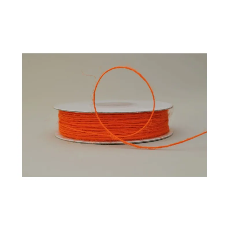 Kyriacou - Κορδόνι Φυσικό Γιούτα 1mmX100M Orange JUFXXXXX-XX1100-68XXXX