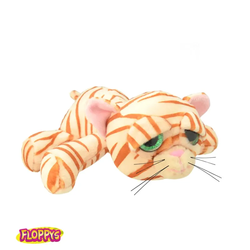 Wild Planet –  Λούτρινο Orange Tabby Cat 23 εκ K7802