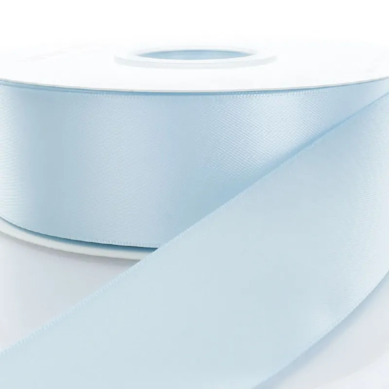 Νάκος ΑΒΕΕ - Κορδέλα Σατέν Διπλής Όψης 38mmX45M Light BLue K015040