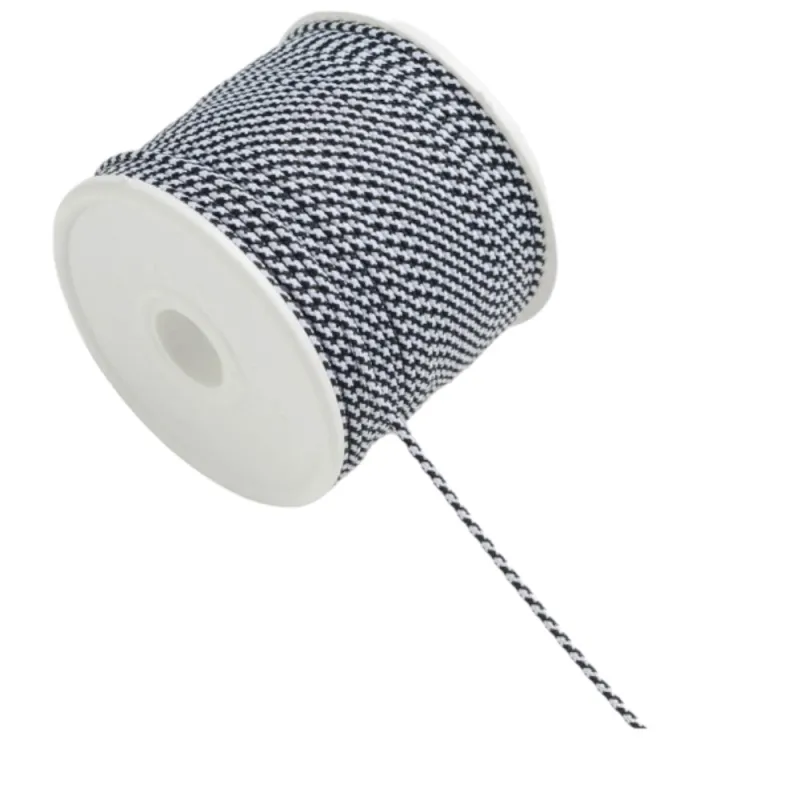 Kyriacou - Κορδονάκι Ματτ Χρωματιστό, 2mmX40M White-Black KOBXXXXX-XX2X40-0106XX