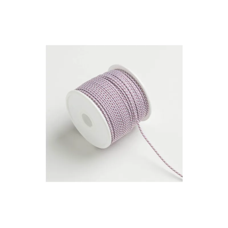 Kyriacou - Κορδονάκι Ματτ Χρωματιστό 2mmX40M, White-Ant Mauve KOBXXXXX-XX2X40-0127XX