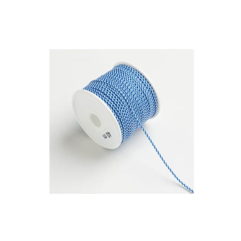 Kyriacou - Κορδονάκι Ματτ Χρωματιστό, 2mmX40M White-Royal KOBXXXXX-XX2X40-0142XX