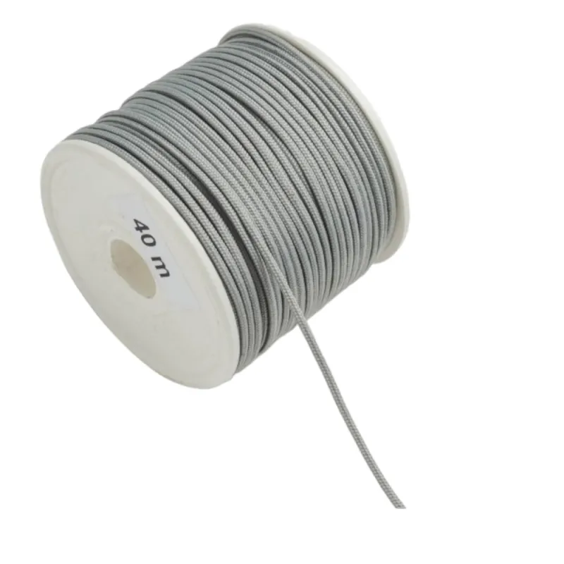 Kyriacou - Κορδονάκι Ματτ Χρωματιστό, 2mmX40M Grey KOBXXXXX-XX2X40-04XXXX