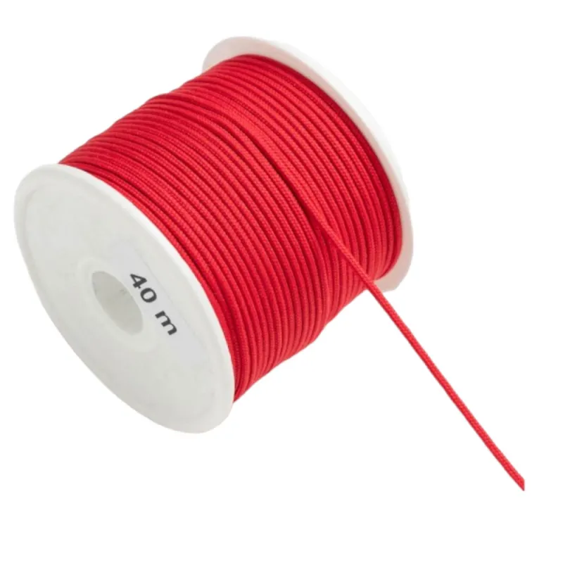 Kyriacou - Κορδονάκι Ματτ Χρωματιστό, 2mmX40M Red KOBXXXXX-XX2X40-70XXXX