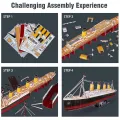 Cubic Fun - 3D Led Puzzle, Titanic 224 Pcs L521h Cubic Fun - 3D Led Puzzle, Titanic 224 Pcs L521h