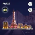 Cubic Fun - 3D Led Puzzle, Cityline Archicture Model, Paris 115 Pcs L525h Cubic Fun - 3D Led Puzzle, Cityline Archicture Model, Paris 115 Pcs L525h