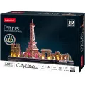 Cubic Fun - 3D Led Puzzle, Cityline Archicture Model, Paris 115 Pcs L525h Cubic Fun - 3D Led Puzzle, Cityline Archicture Model, Paris 115 Pcs L525h