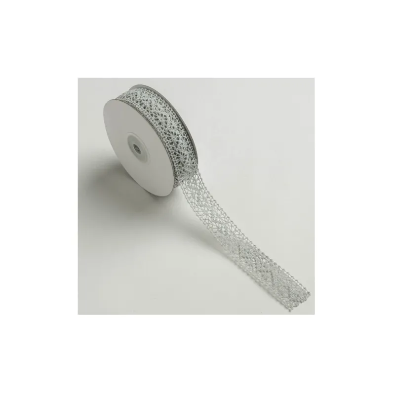 Kyriacou - Κορδέλα Δαντέλα 22mmX10M, Grey LACXXXXX-X22X10-04XXXX