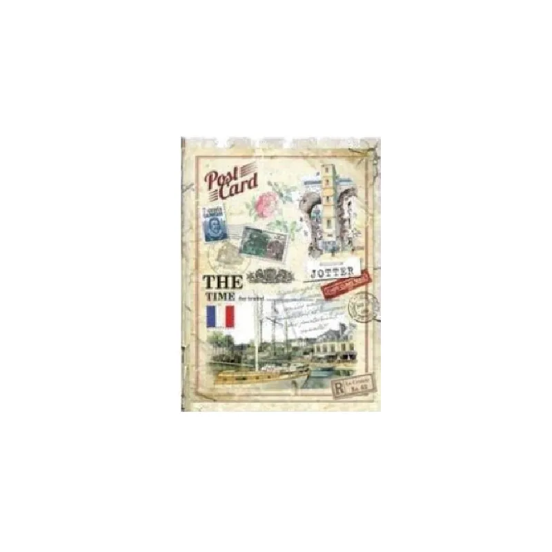 Company Fresh - Σημειωματάριο Bourgeois The Time For Travel B6 80 Φύλλων LIN-1637