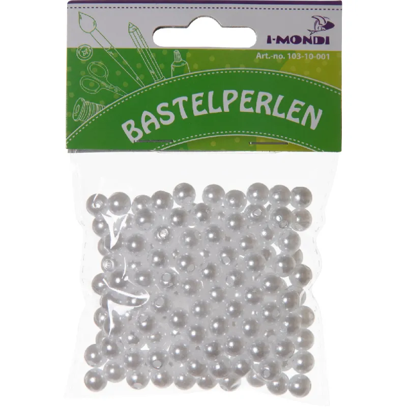 I-Mondi - Χάντρες, Μαργαριτάρια 40gr 6mm PBS01-137