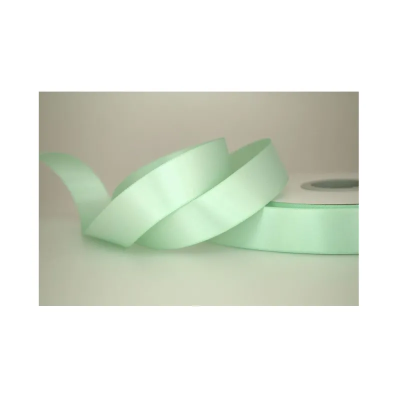 Kyriacou - Κορδέλα Σατέν Διπλής Όψης Με Ουγιά 25mmX50M Green Pastel PDA513-25