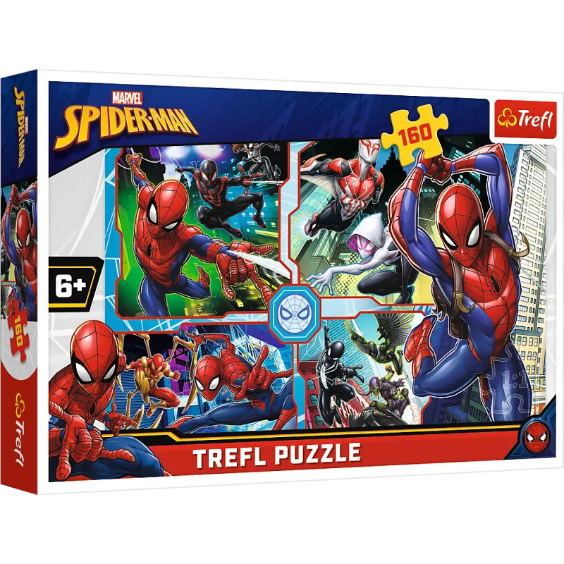 Trefl - Puzzle Spider-Man To The Rescue 160 Pcs 15357