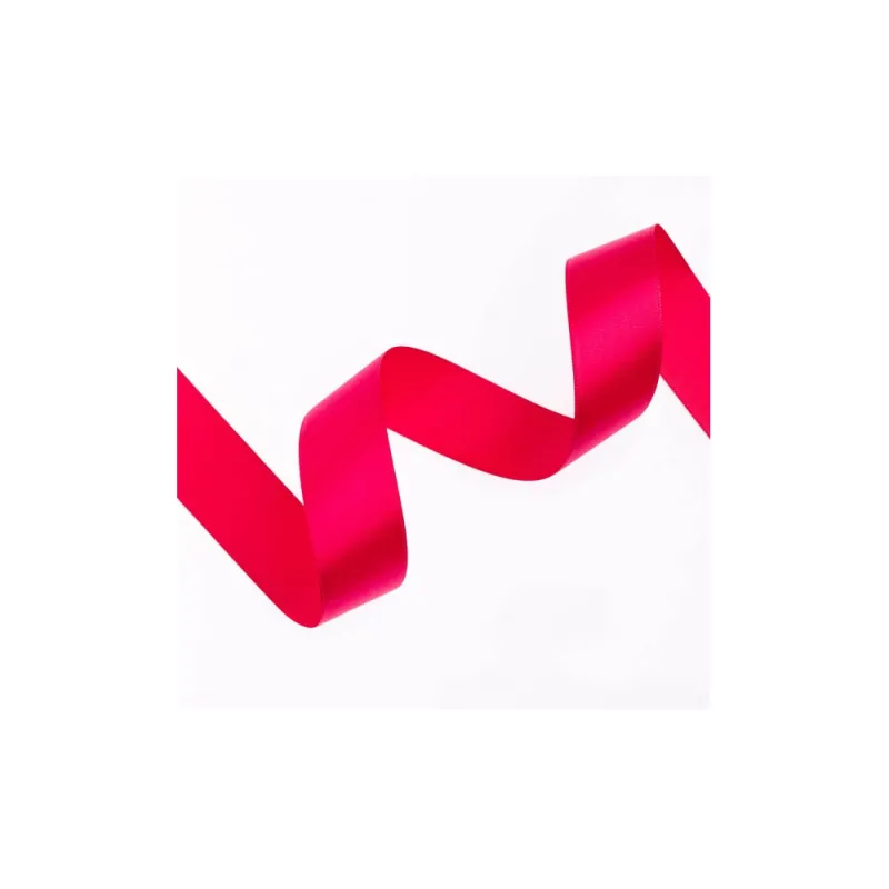 Kyriacou - Κορδέλα Σατέν Μονής Όψης Με Ουγιά 25mmX50M Magenta PSAXXXXX-XXXX25-24XXXX
