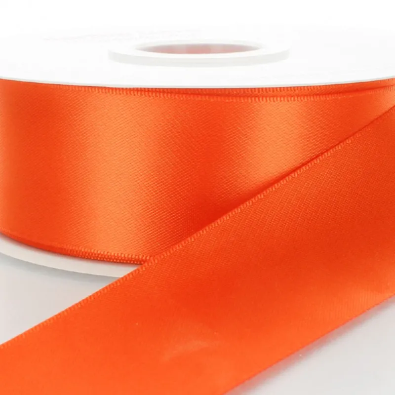 Kyriacou - Κορδέλα Σατέν Μονής Όψης Με Ουγιά 25mmX50M Orange PSAXXXXX-XXXX25-68XXXX